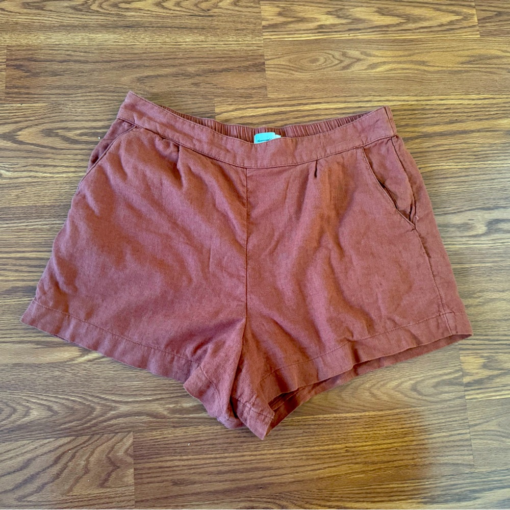 Abercrombie and fitch linen shorts | size large